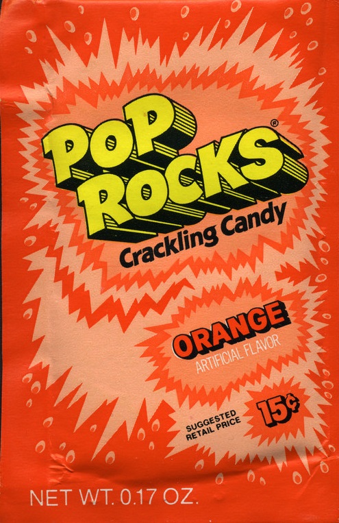 Orange Pop Rocks