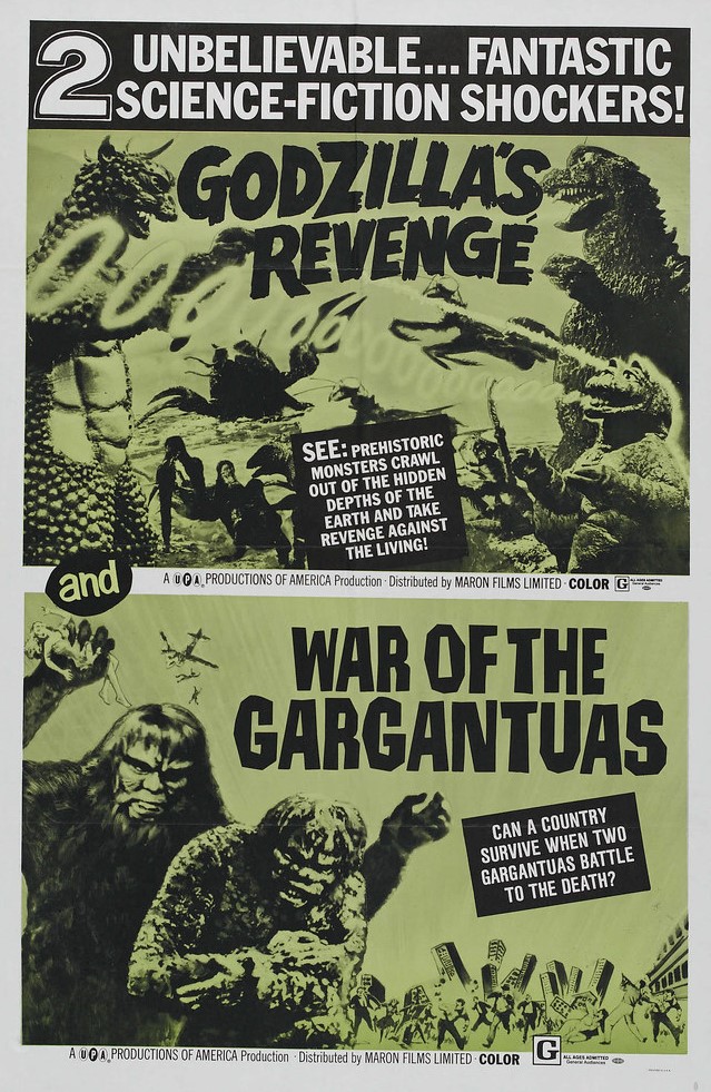 Godzilla's Revenge & War of the Gargantuas